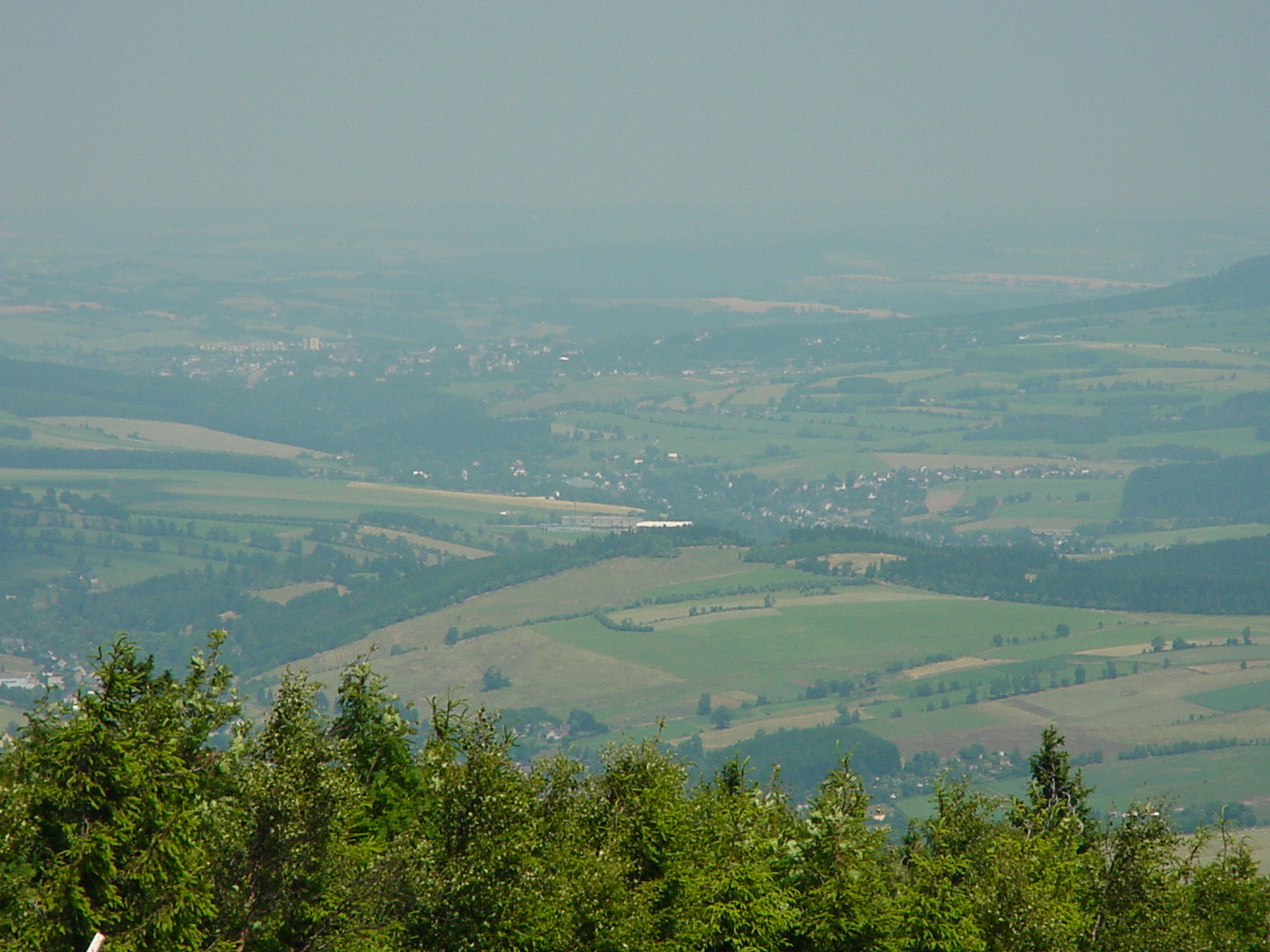 aussicht vom fichtelberg