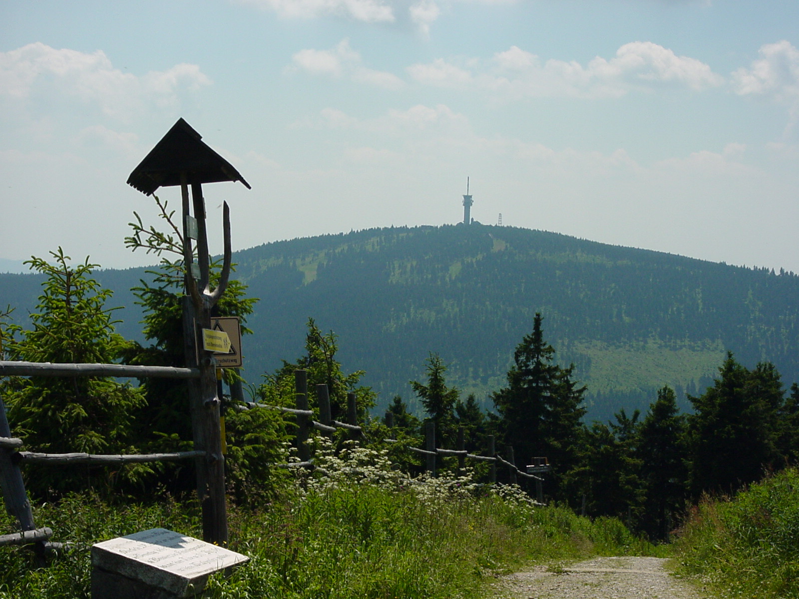 wanderpfad in oberwiesenthal